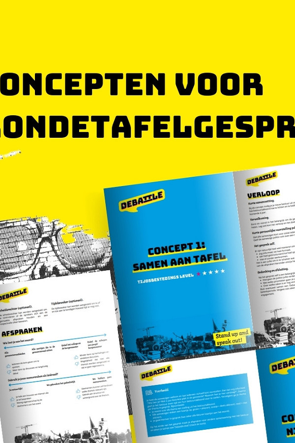 Concepten voor rondetafelgesprek